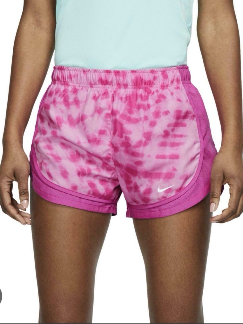 Nike Tempo Pink Running Shorts 3” - Small
